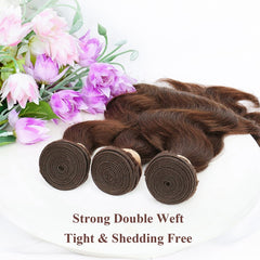 ALLRUN body wave bundles 18-22 inch demonstrating natural movement and versatility.