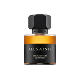 AllSaints Shoreditch Leather EDP bottle, sleek unisex scent for evenings.