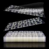 Allstarry adhesive tabs pack close-up shows ultrathin, waterproof tabs ideal for long-lasting manicures.