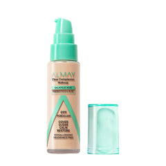 Almay Clear Complexion Foundation bottle front showing soft matte finish