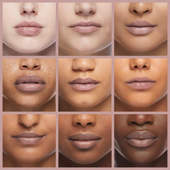 Almay Goddess Gloss high shine finish on lips.