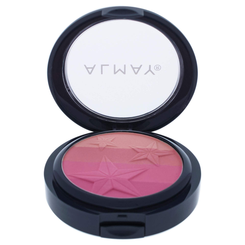Almay Powder Blush Pink swirl compact for a natural, luminous flush