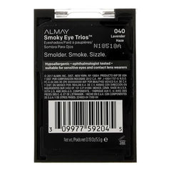 Almay Shadow Trio Lavender Haze palette open highlights compact design for on-the-go makeup