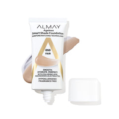 Almay Smart Shade Foundation bottle front view with clean packaging