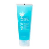Aloe Up Aloe Ice Sunburn Relief Gel bottle shows a cooling, lightweight after-sun care.