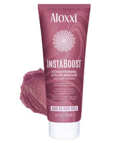 ALOXXI InstaBoost Good As Rose Gold bottle deposits vibrant color with a glossy shine