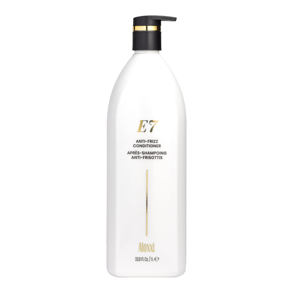 ALOXXI Hair Treatment Conditioner bottle pour for smooth, frizz-free hair