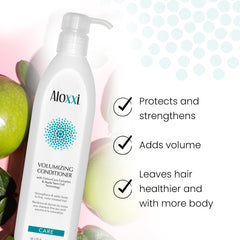 ALOXXI texture swatch demonstrates detangling and gentle hydration.