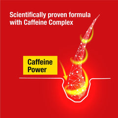 Alpecin C1 caffeine shampoo applying to scalp as part of daily routine