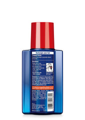 Alpecin caffeine liquid bottle on shelf ready for use