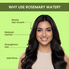 Alps Goodness Rosemary Water Spray frizz-control helps smooth rough strands.