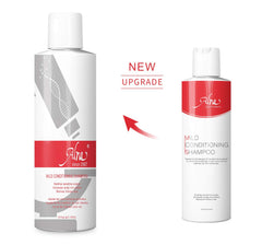 Hands massaging Alra shampoo into scalp for gentle cleansing and conditioning