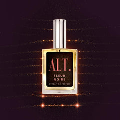 ALT. FRAGRANCES Fleur Noire travel size fits in a purse for easy on-the-go touch-ups.