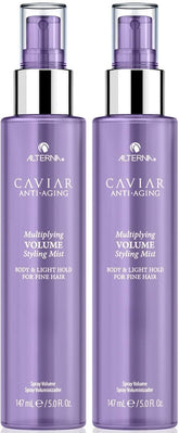 Alterna Caviar styling mist bottle for instant root-to-tip volume and shine.