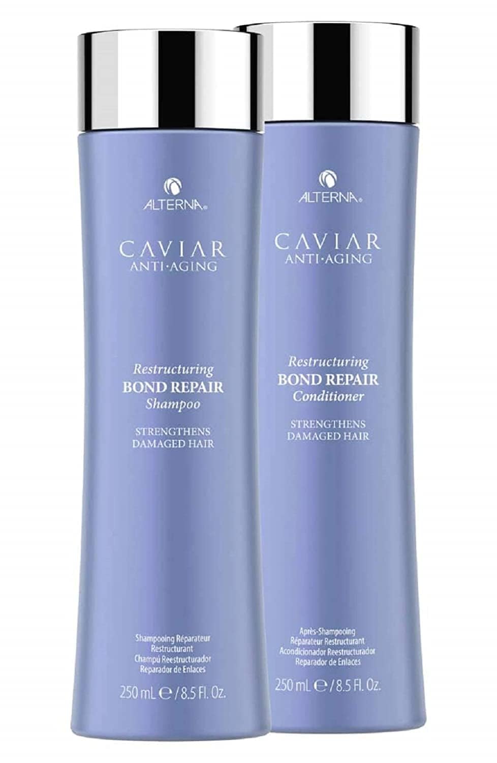 Alterna shampoo with bond enforcing technology supports bond repair.