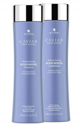 Alterna shampoo with bond enforcing technology supports bond repair.