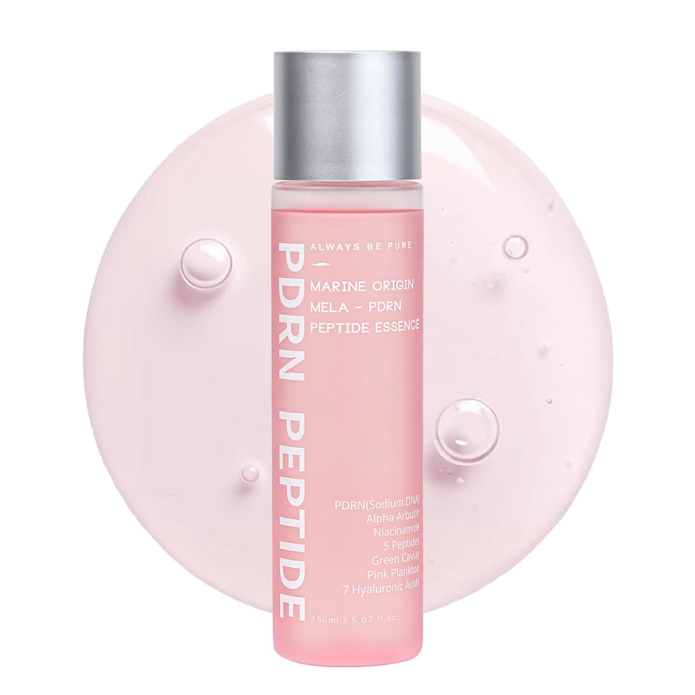 Always Be Pure Marine Origin Mela-PDRN serum bottle ready for daily hydration.