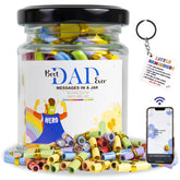 AMAQUANG 90 messages jar for dad, a tangible keepsake you can read daily