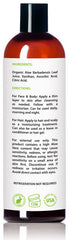 Amara Beauty Aloe Vera Gel used as hair styling gel for smooth shine