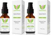 Amara Beauty retinol serum bottle close-up highlighting premium packaging for daily anti-aging care.