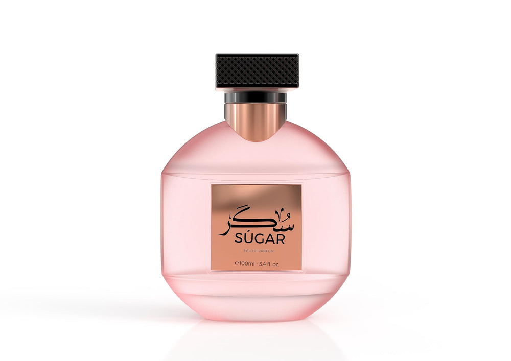 AMARAN PARFUMS Oxana Sugar EDP bottle, front view, bright sugar-kissed florals for daily wear.