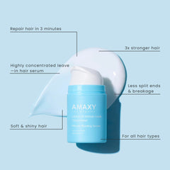 AMAXY Miracle Bonding Serum pump dispense enables quick, mess-free application