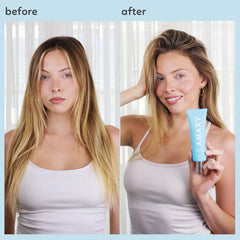 AMAXY Wet Dry Shampoo Gel after use delivers lighter roots and refreshed style