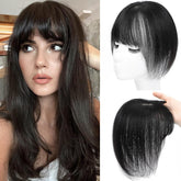 Amchoice hair toppers with bangs clip 360-degree for seamless volume boost.