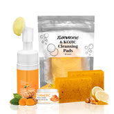 Amdele Turmeric Wash with Brush for daily cleansing and refreshed skin.