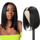 Amella Hair U Part Wig front view for a natural, seamless hairline.