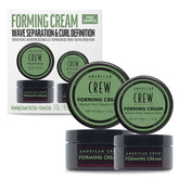 American Crew Forming Cream, bouteille 3oz: tenue moyenne et définition naturelle pour un style texturé.