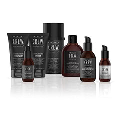 American Crew Precision Shave Gel close-up showing creamy lather for precise shave.