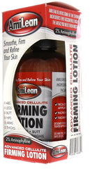 AmiLean firming lotion pump demonstrates easy, fast-absorbing application on problem areas