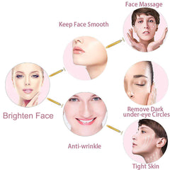 Amirce T Shape Electric Massager closeup for targeted facial relief.