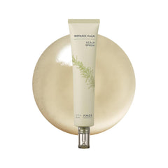 AMOS PROFESSIONAL Botanic Calm Scalp Serum bottle for at-home salon-grade care.