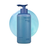 AMOS PROFESSIONAL Pure Smart Shampoo bottle with cooling menthol for refreshing scalp.