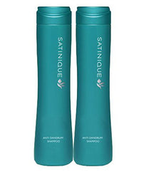 Amway Satinique anti-dandruff shampoo bottle provides refreshing cleanse and scalp comfort