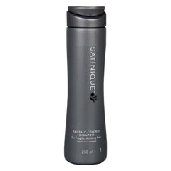 Amway Satinique Hairfall Control Shampoo bottle front view for hairfall control routine