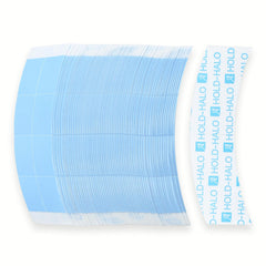Amyqueen blue curved C-shape wig tape for secure lace front wigs