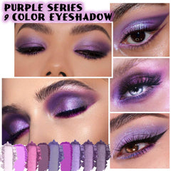 AMY'S DIARY Deep Purple palette swatches showing versatile color range