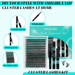 AMZGIRL 40D lashes 9-16mm variety for customizable styles