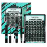 AMZGIRL LASH Twilight kit box showing 3D lash clusters for at-home use