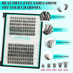 AMZGIRL LASH eyelash applicator for precise cluster placement
