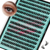 AMZGIRL LASH wispy lash clusters 280pcs for a natural daily look