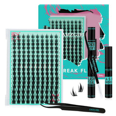 AMZGIRL LASH Lily clusters 160pcs ready for natural to dramatic eye enhancement at home