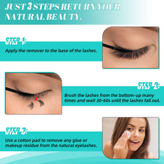 AMZGIRL LASH remover designed for safe at-home use