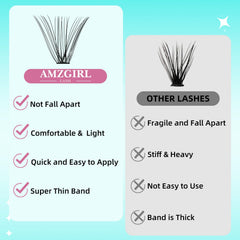 AMZGIRL LASH soft lightweight material for comfortable wear