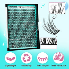 AMZGIRL LASH precision tweezer enables clean, controlled lash placement for a seamless look.