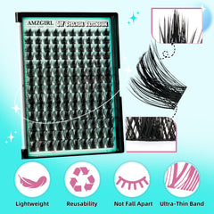 AMZGIRL LASH precision tweezers for accurate cluster placement