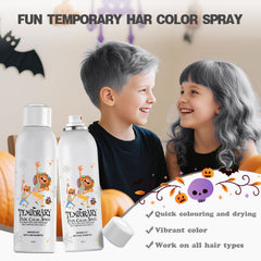 Amzsudy kid-friendly hair dye spray for easy, mess-free color play.